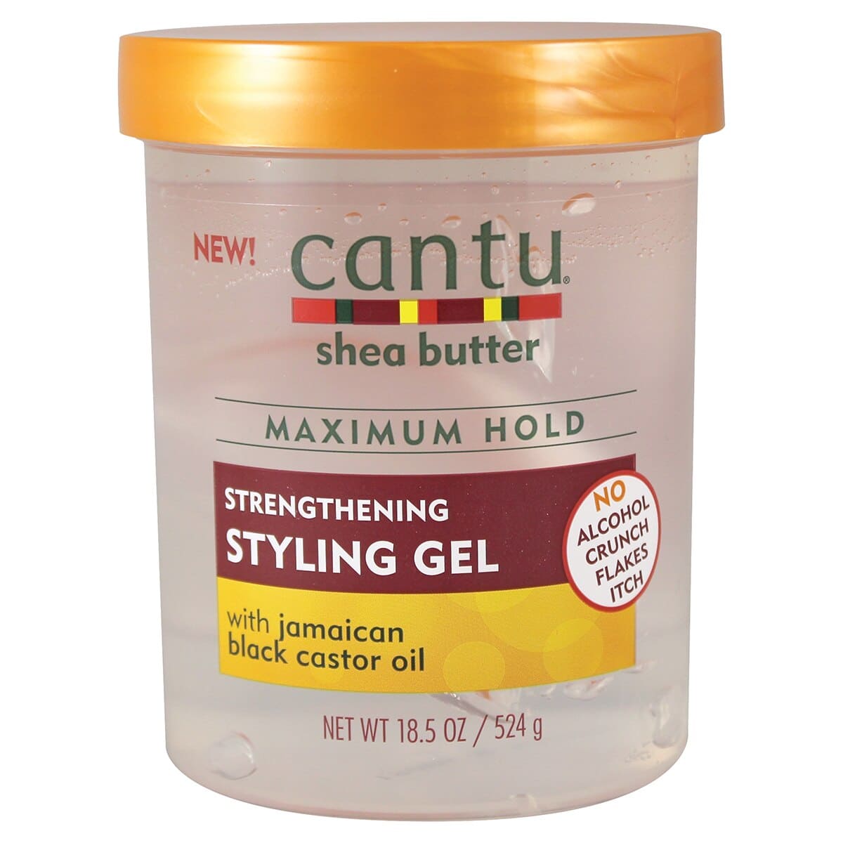 Cantu Shea Butter Styling Gel Black Castor Oil 524G  / 1825oz